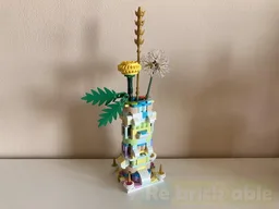Unicorn Castle Vase