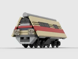Toblerone Train (4 studs wide)