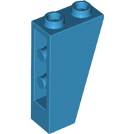 Lego Brick Sloped Inverted 75° 2 x 1 x 3 / Dark Azure