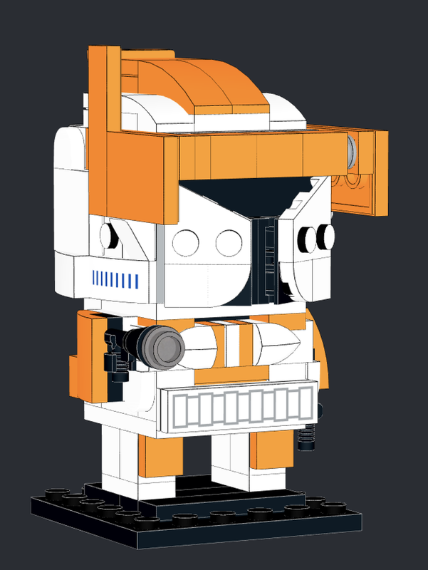 Lego Commander Cody Brickheadz