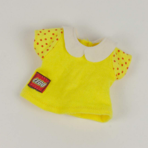 Lego Duplo Dress with White Collar and Lego Logo