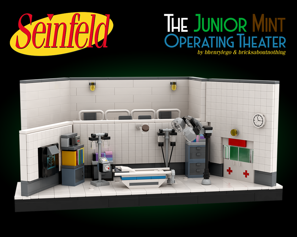 Lego Seinfeld - The Junior Mint Operating Theater