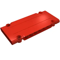 Technic Panel 5 x 11 x 1 / Red