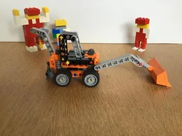 Backhoe With Auger