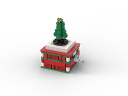 Spinning Christmas Tree Box