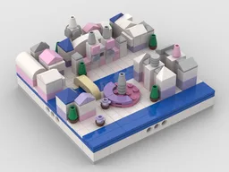 Amsterdam mini scale model