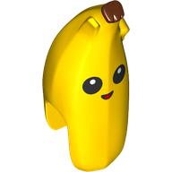 Lego Costume Banana Half with Standard Face print / Yellow