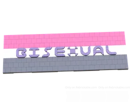Bisexual Mosaic Art