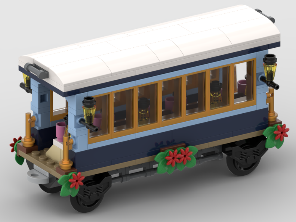 Lego 2025 Winter Village Holiday Express Passenger Car