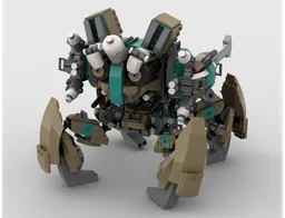 Heavy tetrapod sniper mec