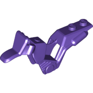 Lego Fairing, Motorcycle, Dirt Bike with 1 x 2 Studs / Dark Purple