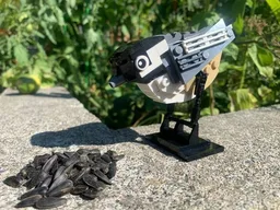 Black-Capped Chickadee Life Sized