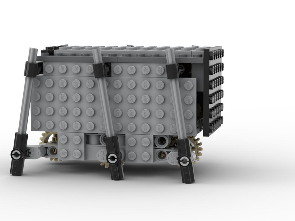 Lego Hexapod: A six legged walking mechanism with LEGO