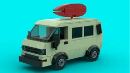 Surfer Boy Pizza Van