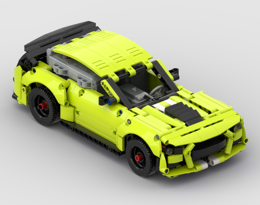 Lego Mustang Shelby GT500 Dual Buggy Motor