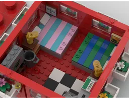 Up Scaled Brick 4x4 House