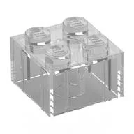 Brick 2 x 2 / Trans-Clear