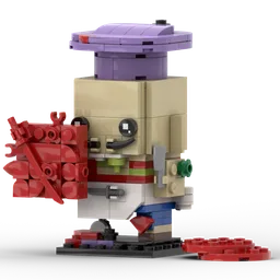 Pizzaface Brickheadz (Playmates Version)