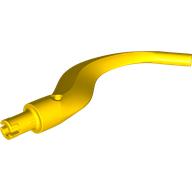 Lego Plant / Animal Body Part, Tree / Branch / Tail / Appendage Bladed with Pin / Yellow
