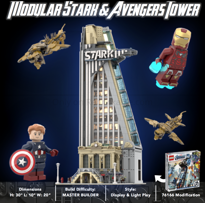Lego Modular Avengers & Stark Tower from Marvel Avengers