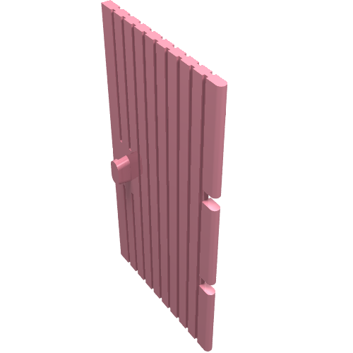Lego Door 1 x 4 x 6 / Pink