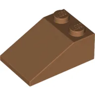 Brick Sloped 33° 3 x 2 / Medium Nougat