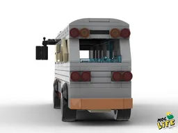 Video game transit bus