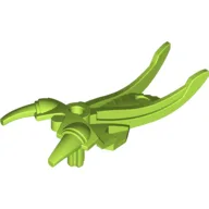 Large Figure Limb Cover, Armor with 2 Small Claws / Lime