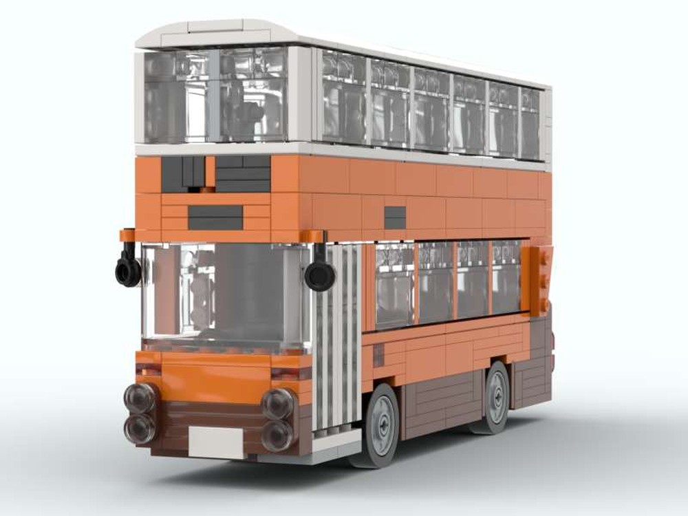 Lego Leyland Atlantean GM Standard British Double Decker Bus