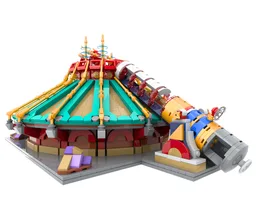 Space Mountain midiscale inspired building instructions