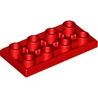 Tile Special 2 x 4 Inverted / Red