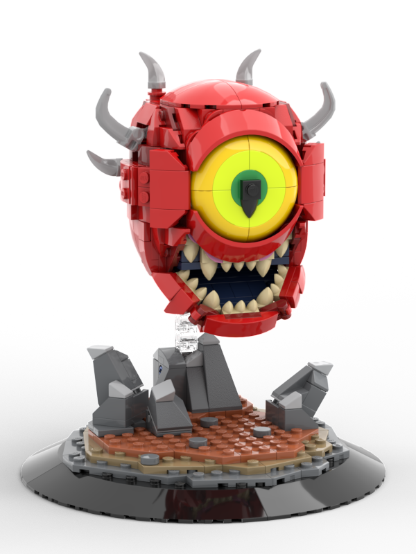 Lego Cacodemon from Doom series
