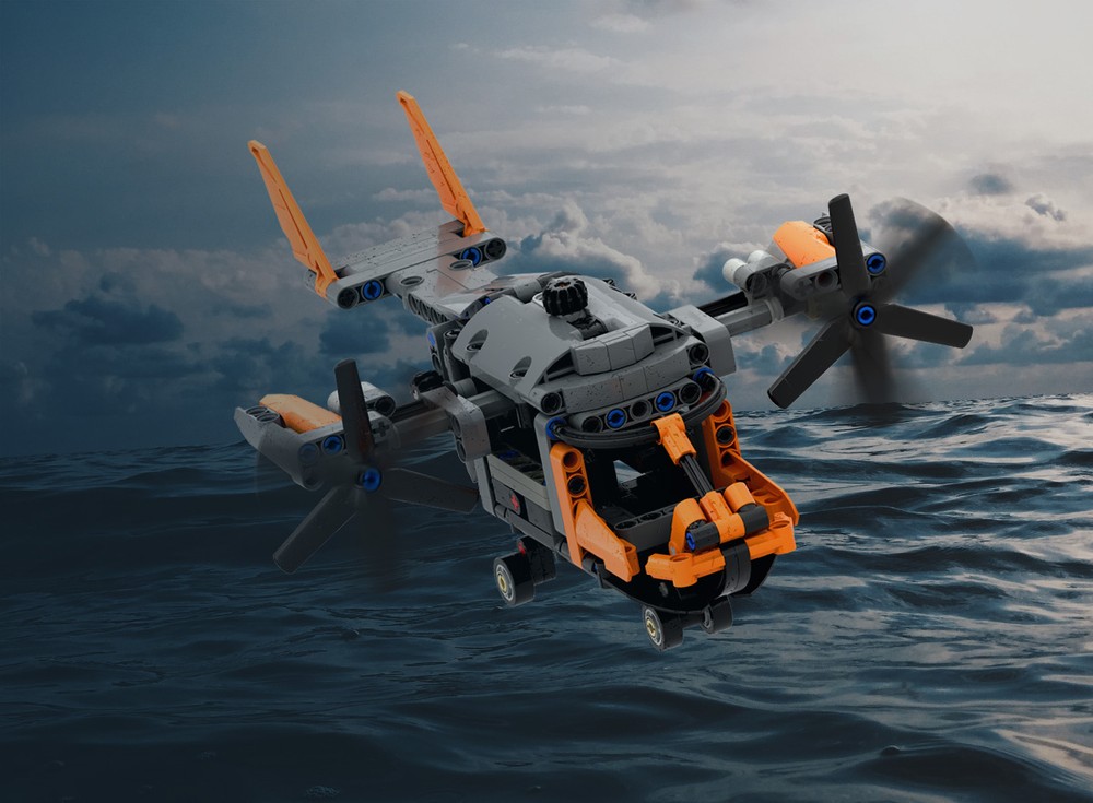 Lego Twin Engine Rescue Helicopter