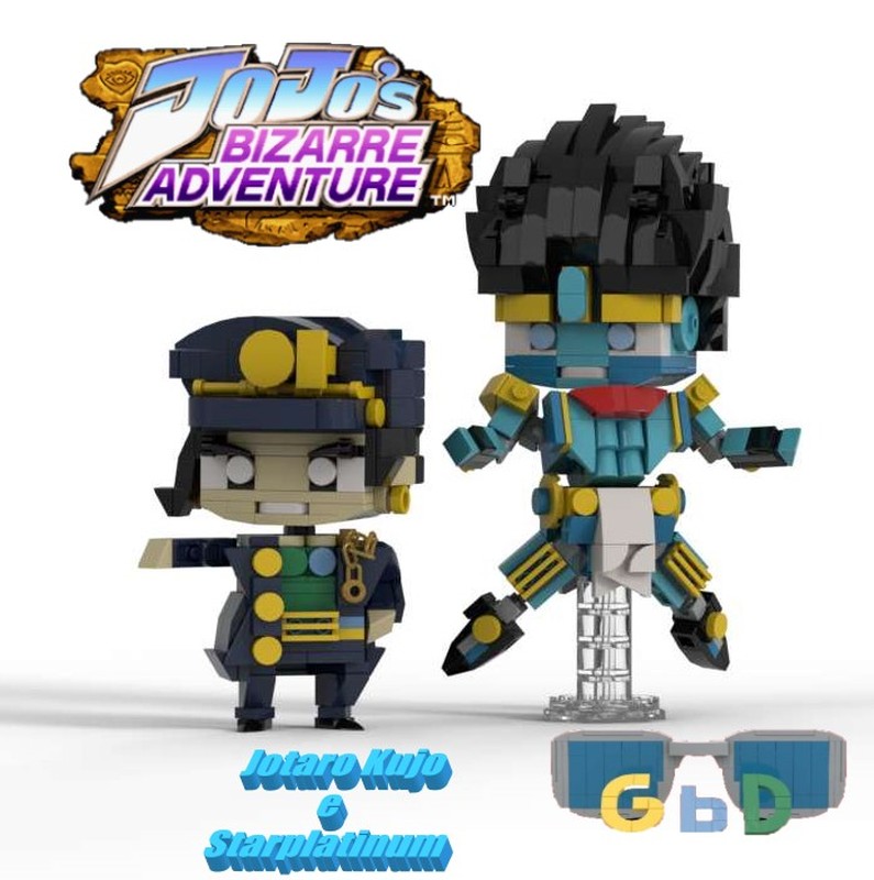 Lego BrickPop JoJo's Bizarre Adventure-Jotaro Kujo-