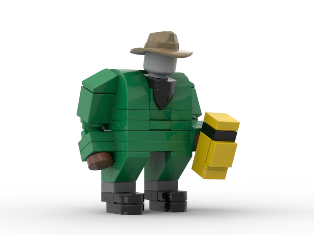 Lego MF DOOM - ALL CAPS suit (version 1)