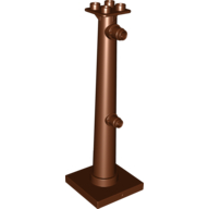 Lego Duplo Boat Mast 4 x 4 x 12 / Reddish Brown