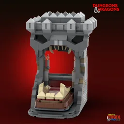 Mimic DnD Dice Tower