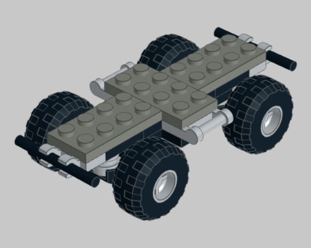 Lego 4212b replacement with a 4-inch lift kit