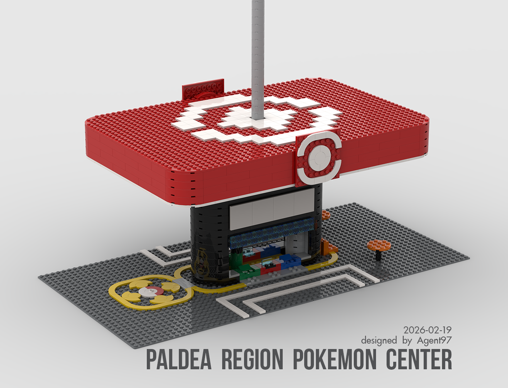 Lego Paldea Region PokéCenter