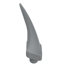 Animal Body Part, Barb / Claw / Tooth / Talon / Horn, Medium / Light Bluish Gray