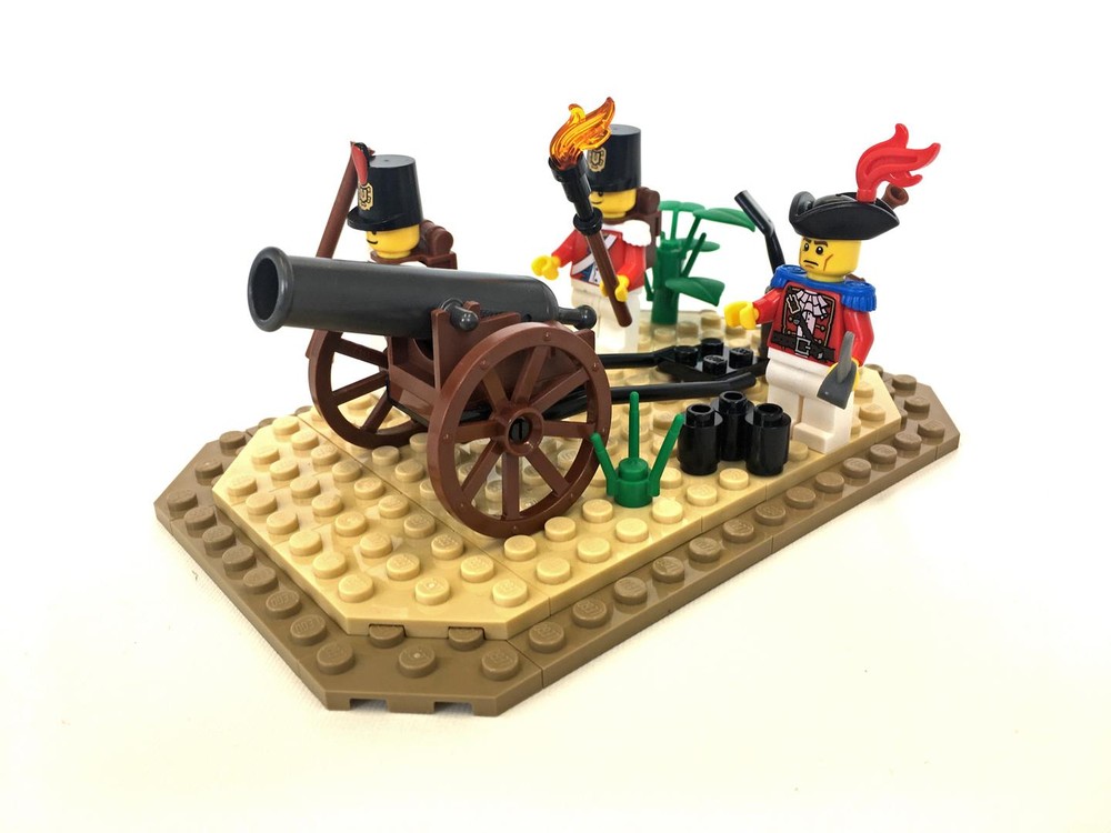 Lego Redcoat Canon Troop