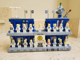 Classic Space Minifig Display Modules