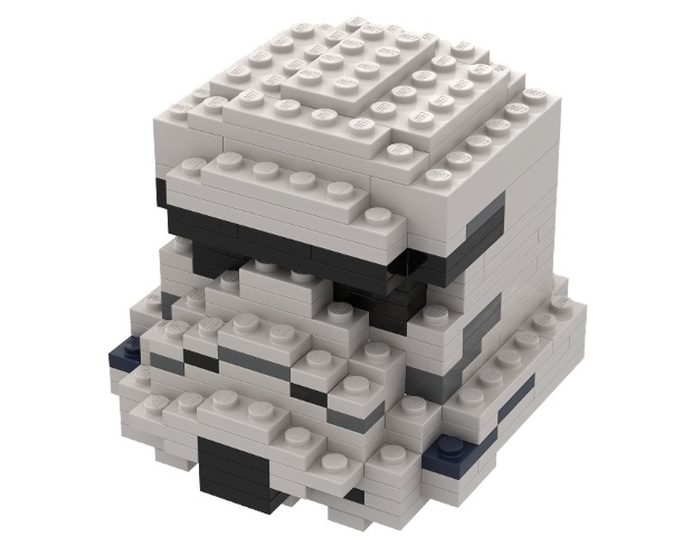 Lego Blocky Stormtrooper Helmet