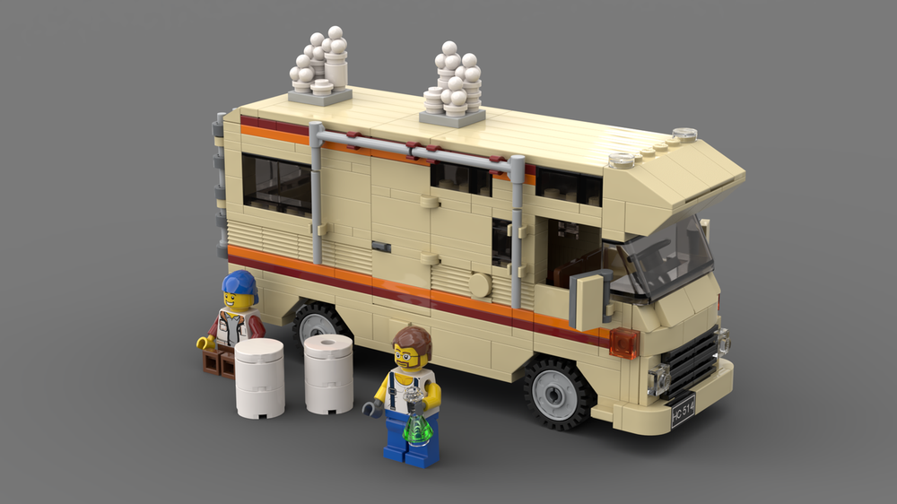 Lego AVIA / SAVIEM A15 Camper - Breaking Bad special edition