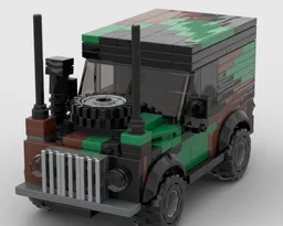 Land Rover Defender Woodland Camo