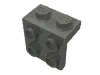 Bracket 1 x 2 - 2 x 2 / Dark Bluish Gray