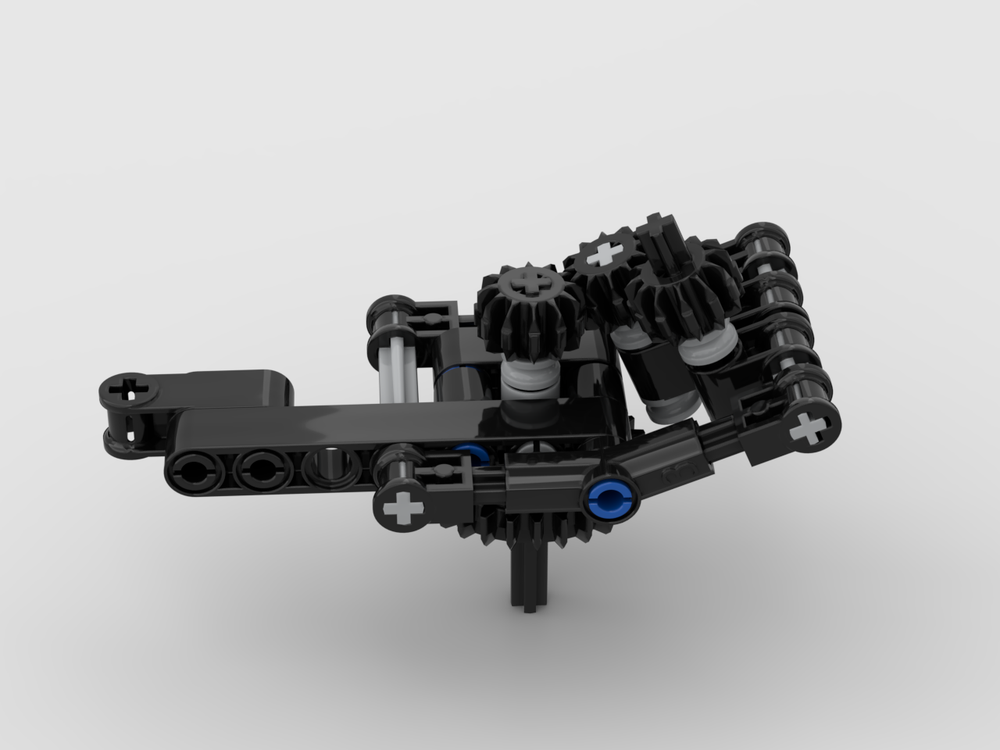 Lego Earth Tilt mod for JKBrickworks' Earth, Moon and Sun Orrery