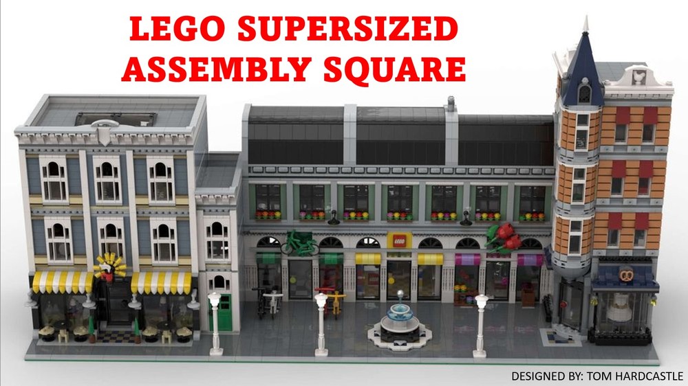 Lego Supersize Assembly Square