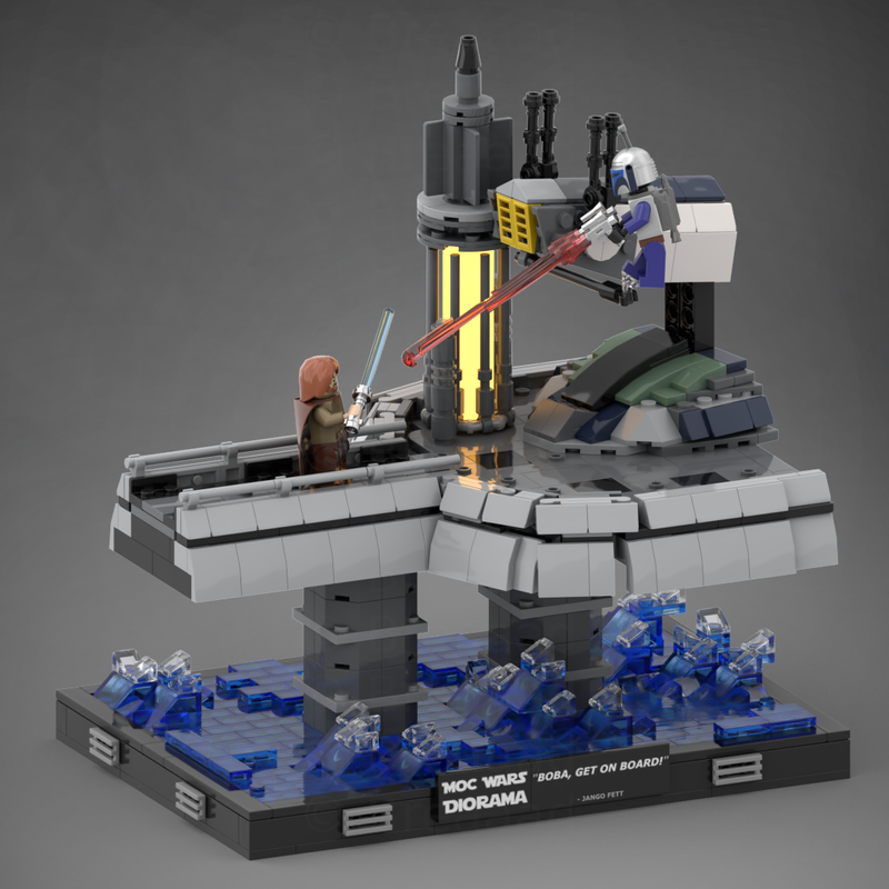 Lego Duel on Kamino (Diorama Collection - Episode 2)
