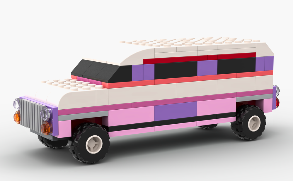 Lego 11036 Pink hummer
